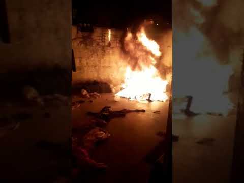 حريق داخل سجن رومية