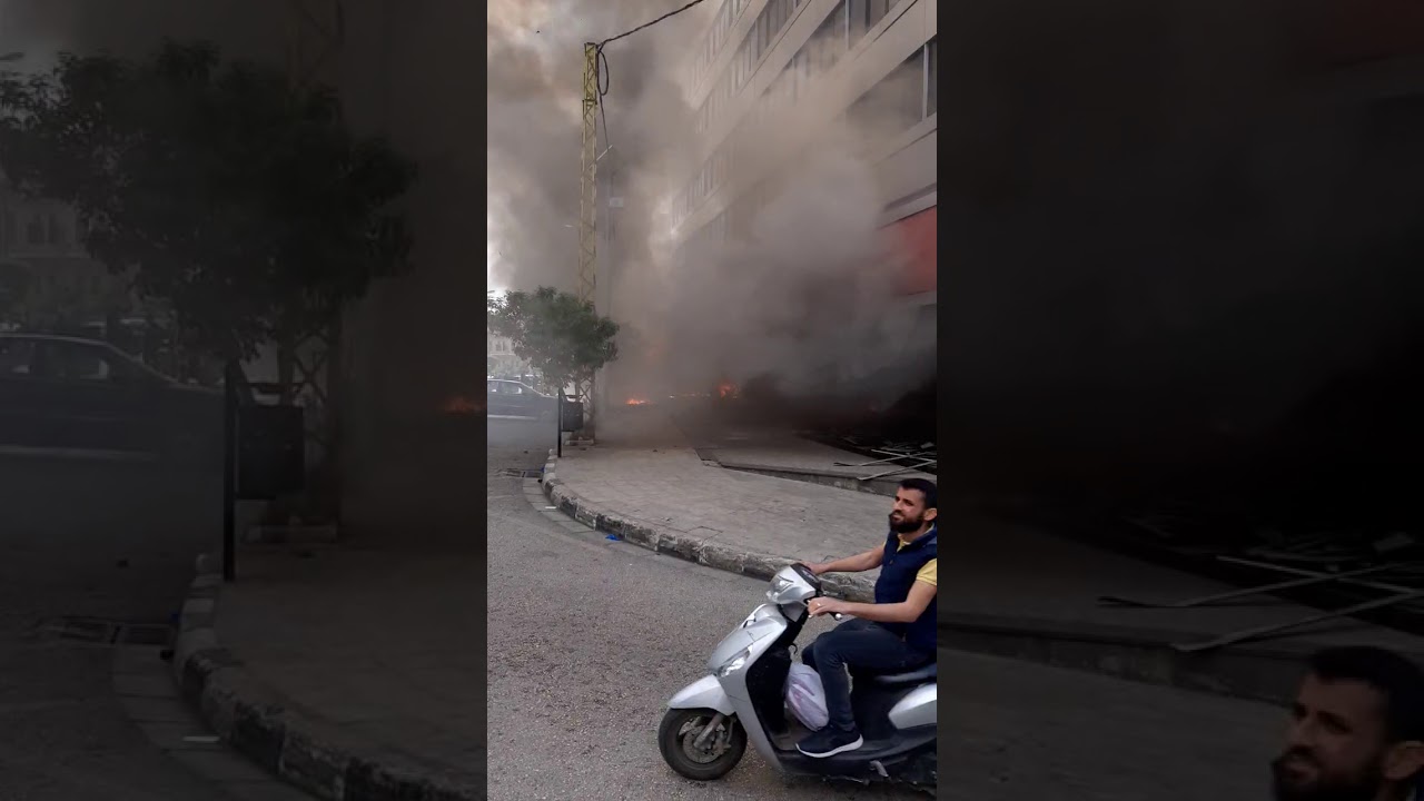 إحراق البنك اللبناني الفرنسي في طرابلس 2