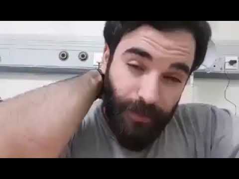 الشاب اللبناني علي الرضا سبيتي ينشر فيديو من داخل غرفة الحجر الصحي في مستشفى بيروت الحكومي