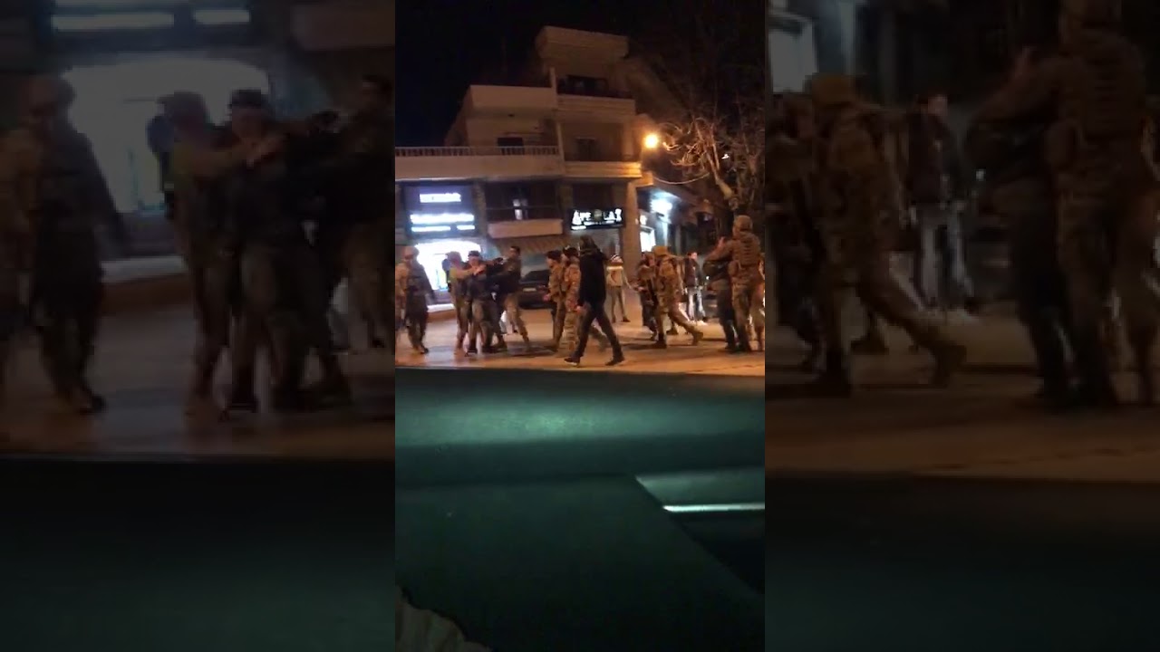 اشكال في شارع مطران في بعلبك