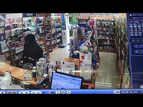 عملية سطو مسلح على صيدلية  pharma rose في منطقة الجناح - بيروت