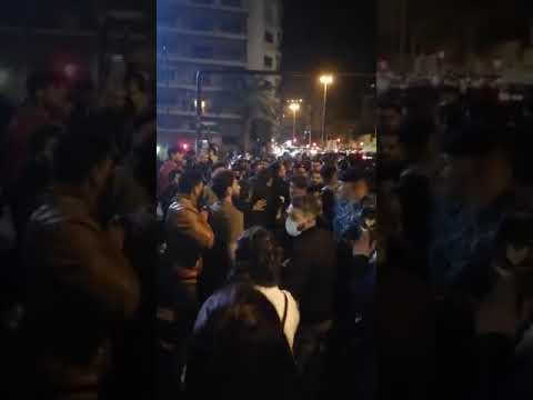 أشكال بين المتظاهرين و القوى الأمنية على جسر الرينغ